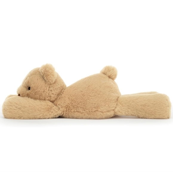 Jellycat Smudge Bear Medium Soft & Plush 5.1x4.3x9.4" BNWT Authentic - Picture 4 of 8